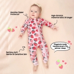Bamboo Baby Pajamas Baby Girl . 2Pack
